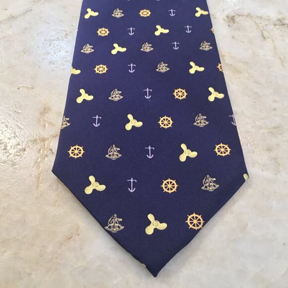 NASSCO COPRORATE SILK TIE - Picture 1 of 10